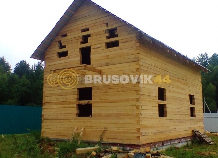Дом из бруса 6х9 м из обрезного бруса 150х150 мм в Московской области