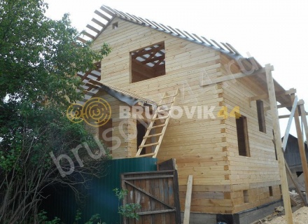 Деревянный брусовой дом