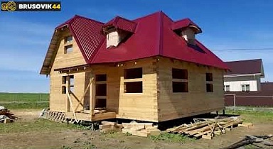 Отзыв о строительстве дома brusovik44.ru в г. Ярославль